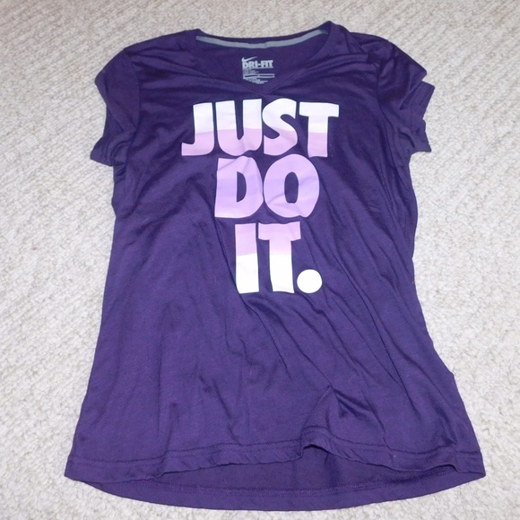 Nike Dri-Fit V neck Workout Top
