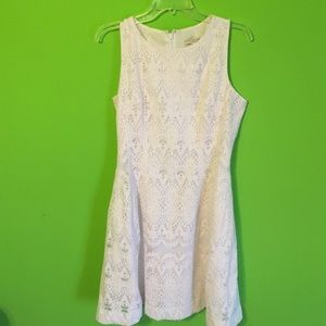 Lacey White Dress