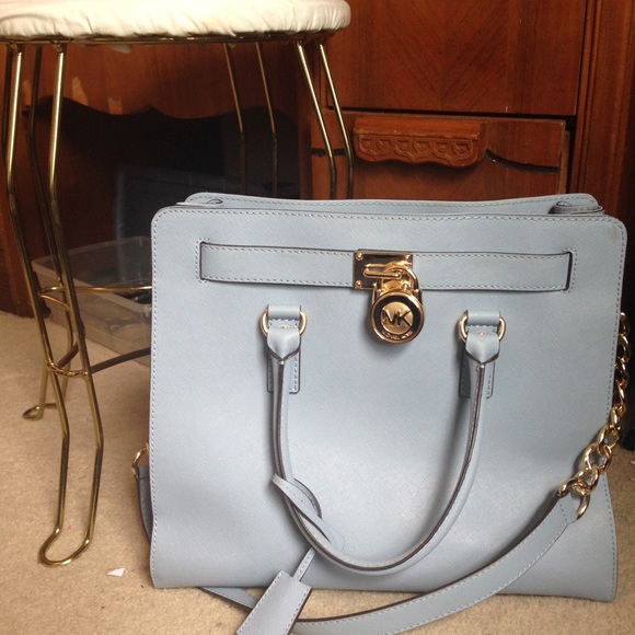 *SOLD* Hamilton Saffiano Leather Medium Satchel - Picture 1 of 3