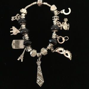 AUTHENTIC PANDORA 925 STERLING SILVER BRACELET