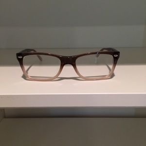 Ray-Ban ombré frames.