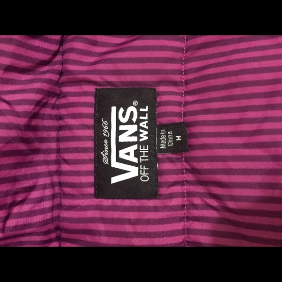 Women's Purple Vans Jacket - Picture 2 of 4