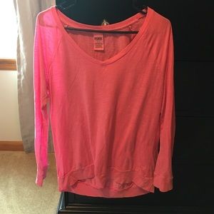 Bright pink long sleeve PINK shirt!
