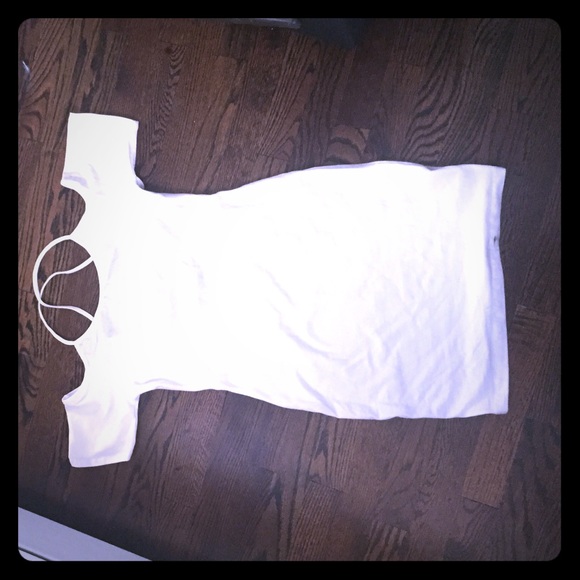SOLD NWT white fitted dress