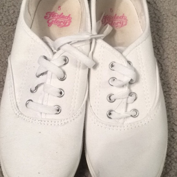 White sneakers