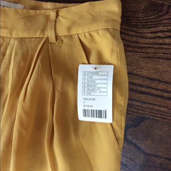 Anthropologie Silk Pants - Picture 2 of 3