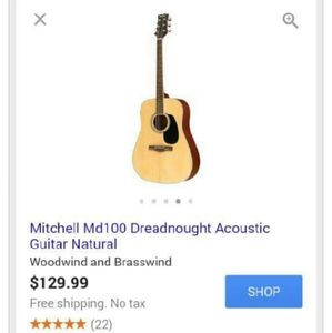 Mitchell Acoustic guitar