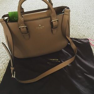 NWT Kate Spade Tan Charlotte Street Dune Crossbody