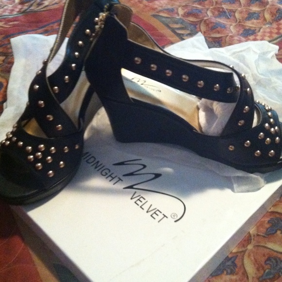 Studded heels