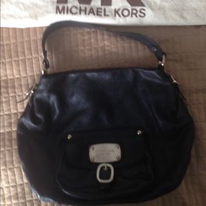 Michael Kors leather shoulder bag