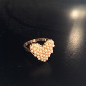 Heart ring.