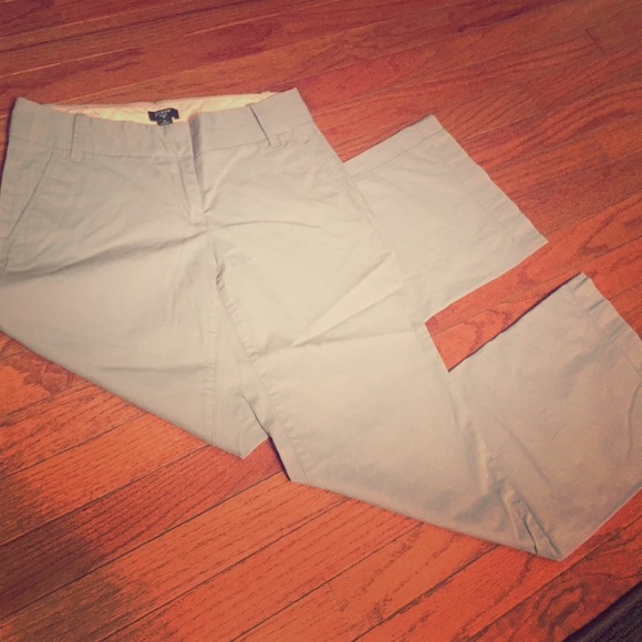 Grey dress pants.