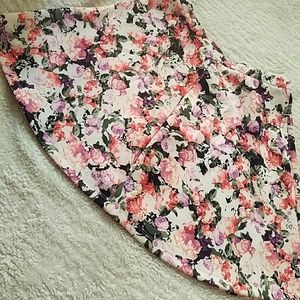 Floral skirt