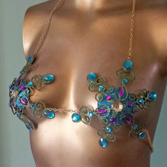 Rave/samba bra