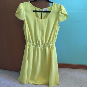 Yellow Summer Dress
