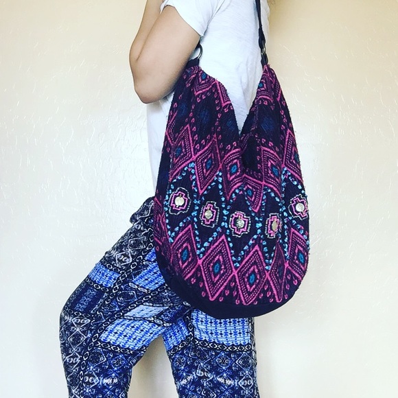 Handbags - • Pink Bohemian Bag •