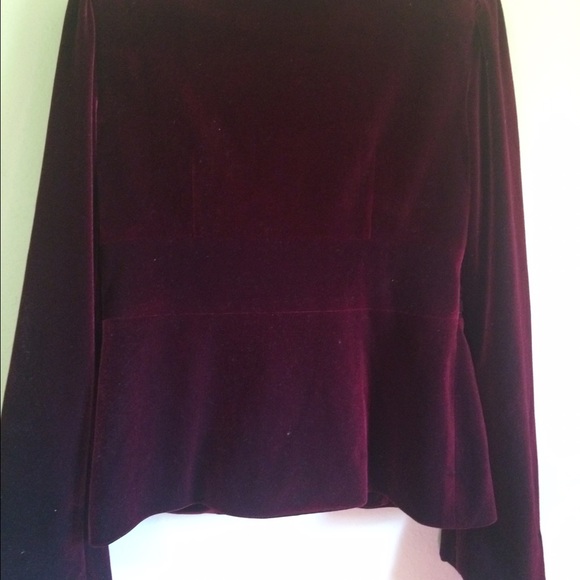 Velvet blazer - Picture 4 of 4