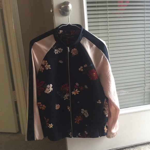 zara floral jacket - Picture 2 of 4