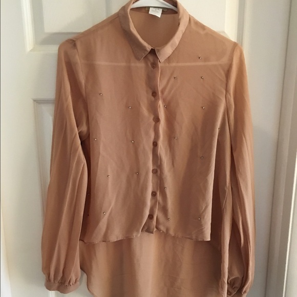 Moon Collection, sheer blouse