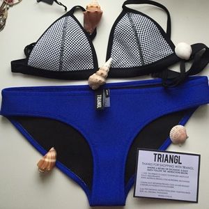 Triangl Ollie Penny Wanderlust Bikini set w bag