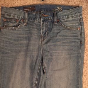 J Crew slim boyfriend jeans