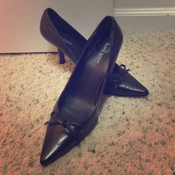 Worn Once! Black Heels- Blake Scott