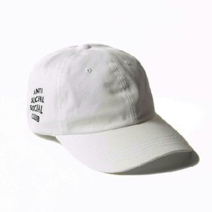 White Anti Social Social Club Hat