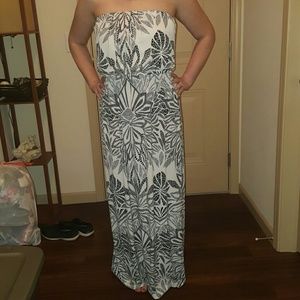 Lot of an Evening Gown and Cute Strapless Dress