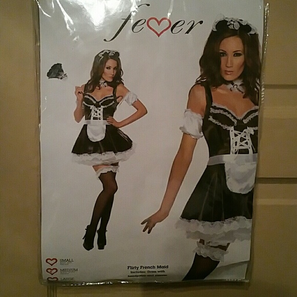 FLIRTY FRENCH MAID COSTUME