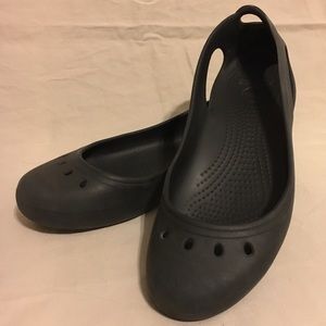 Crocs Black Flats
