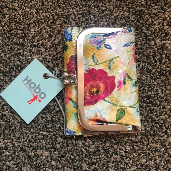 Lauren Hobo Trifold wallet clutch (summer brights)