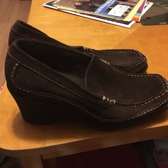 Suede shoes