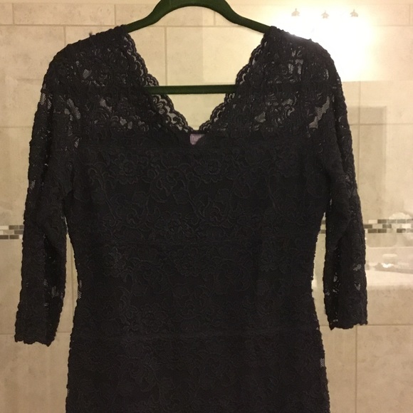 Sexy Black lace dress