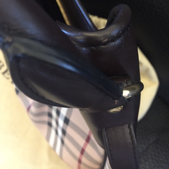 Burberry Haymarket check hobo bag - Picture 4 of 4