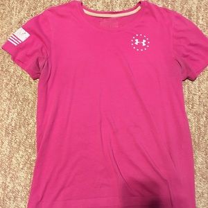 Under Armour wounded warrior tshirt