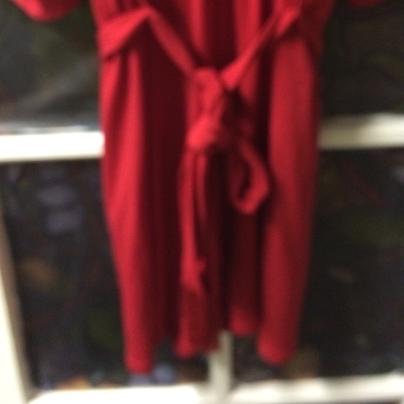 Red mini dress - Picture 2 of 3