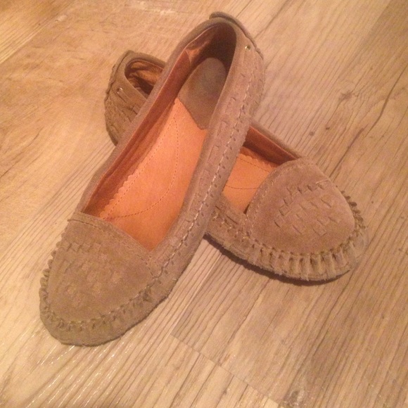 Lucky brand leather moccasins