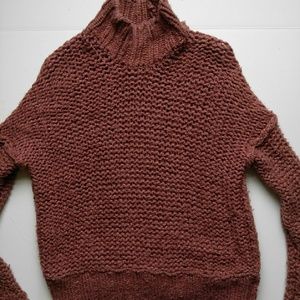 Free People drop shoulder sweater