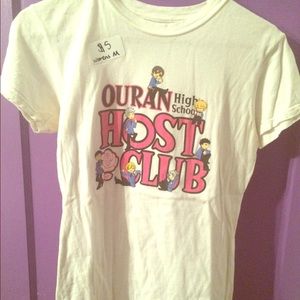 Ouran High School Host Club Anime Shirt Kawaii