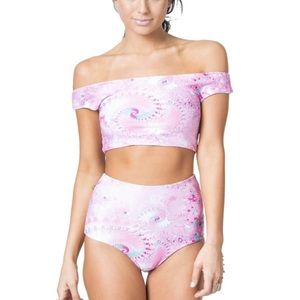 swim like a mermaid HOBO top + string bottom