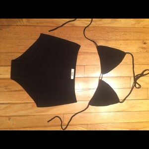 Maryam Nassir Zadeh Knit Swimsuit