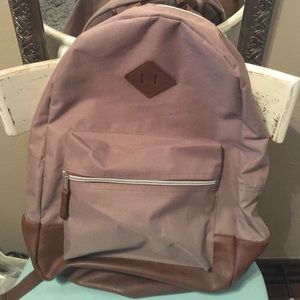 Tan backpack