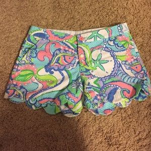 NWOT Lilly Pulitzer Buttercup Shorts size 2