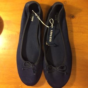 Old Navy Navy Blue Flats