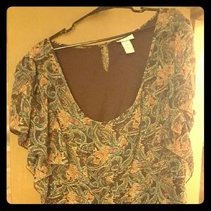 Mock sleeve dress