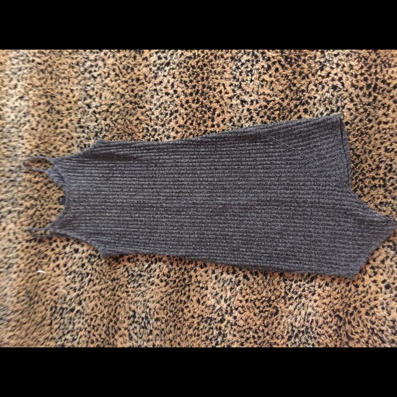 Charcoal color dress