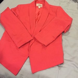 Coral blazer