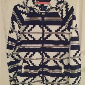✨REDUCED✨ Billabong Geometric Print Fleece Jacket