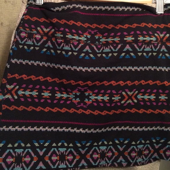 Mini skirt multicolor