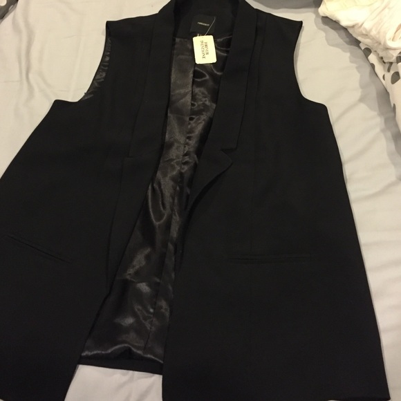 Black blazer tank